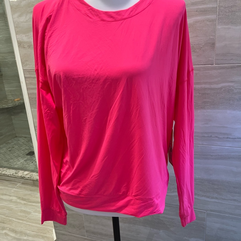 NWT Lucky in Love Pink Sun Shirt